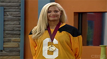 Janelle with the Power of Veto - Big Brother 6